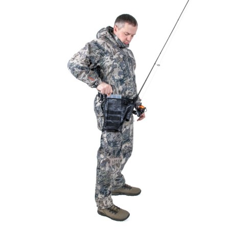 Fisherman Board Yaman Fishing Pocket HIP, 30x22x6 cm, camouflage color + 1 box-6