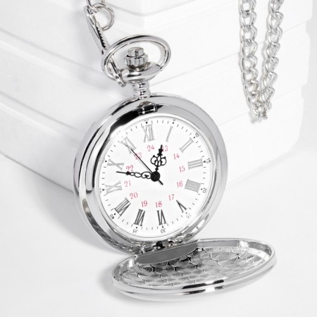 Pocket clock "Classics", quartz, chain L-40 cm, D-4.5 cm-1