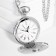 Pocket clock "Classics", quartz, chain L-40 cm, D-4.5 cm