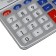 Desktop calculator, 8 - discharge, kk - 8819a, with a melody