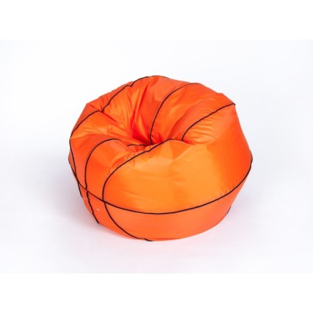Armchair - bag "basketball" large, diameter 95 cm, orange color, raincoat-1