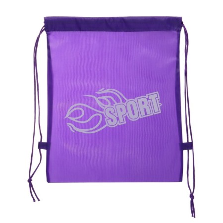 A bag for shoes 420 x 340 mm, calligrata Sport, (soft polyester, density 210d), purple mix-1