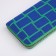 Women's wallet with lightning, blue color