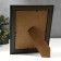 Photo frame plastic 15x20 cm "Line-diagonal on chocolate, double gold frame" 24.7x19.8 cm 53759