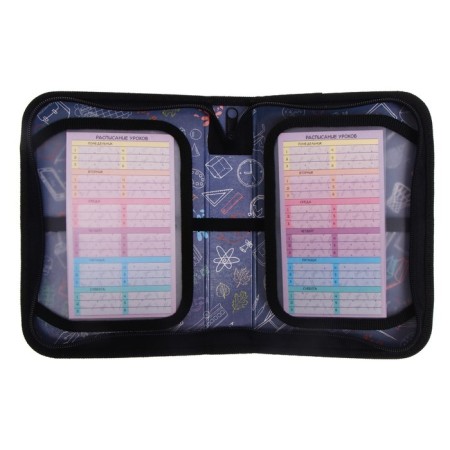 Penal 1 section, 140 x 200 x 40 mm, 2 folding strips, fabric, PCT 09-20-1 Panda-4