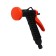 Pistol-spray, under the fitting, plastic, "beetle"
