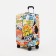 Case for a suitcase 24 ", colorful color