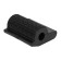 Rubber overlage on the gearbox lever of the motorcycle, D 8 mm, black