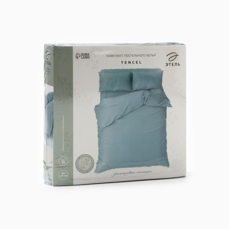 KPB Ethel 1.5P Tencel 155*210cm, 160*245cm, 50*70cm-2pcs, central blue-9