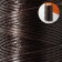The threads are waxed, flat, 150d/16, 0.8 mm, 50 ± 2 m, brown color