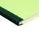 Book of accounting, 96 sheets, cardboard cover 7B, newspaper block, line, green color (imitation)