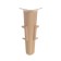 The internal angle for the skirting board is 85mm "decoration", 211 oak rustic