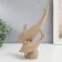 Polystone souvenir "Two dolphins" Sand 8x19x22 cm