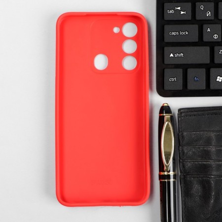 Red Line Ultimate case for Tecno Spark 8c, silicone, red-1
