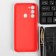 Red Line Ultimate case for Tecno Spark 8c, silicone, red