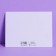 Congratulatory card on watercolor cardboard with embossing "You are just a miracle", 8 × 6 cm
