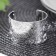 Morocco napkin ring, 4.8 × 3 cm, silver color