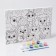 Picture on numbers for children "Bright animals", 20 x 30 cm