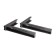 Ramo K-103 bracket, for microwave oven, adjustable, up to 40 kg, 300-500 mm, metallic