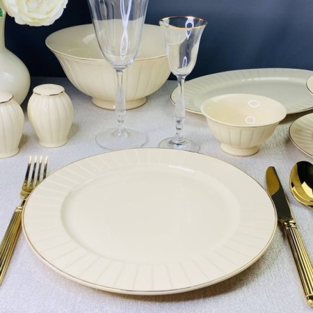 Set of plates Lenardi Marzipan, D = 27 cm, 6 pcs
