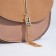 Magnet bag bag, long belt, beige color