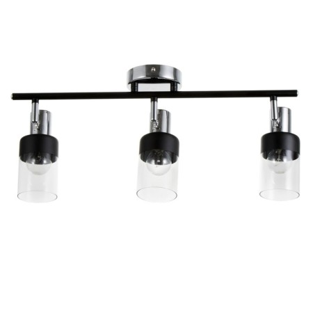 Lamp "Masumi" 3x40 W E14 black/chrome 58x10x20cm-4