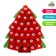 Didactic rug "Advent calendar. Our Christmas tree "