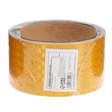 Reflective tape, self -adhesive, yellow, 5 cm x 3 m-5