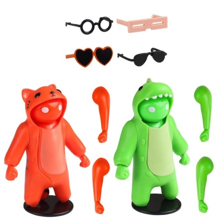 Figure Gang Beasts, with accessories, 2 pcs-3