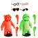 Figure Gang Beasts, with accessories, 2 pcs