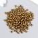 6/0 round beads in the bottle "Golden" 20 g