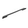 Cappio bracket handle, aluminum, m/o 288 mm, black color with gray insert