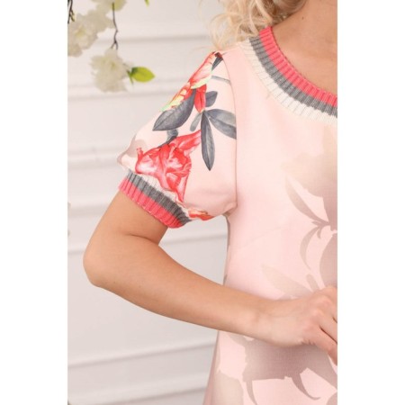 Women's dress, size 46, pink color-10