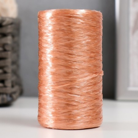 Gingerbread for manual knitting 100% polypropylene 200m/50g. (04-Bronza)