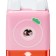 Mechanical sharpener with container classic pink