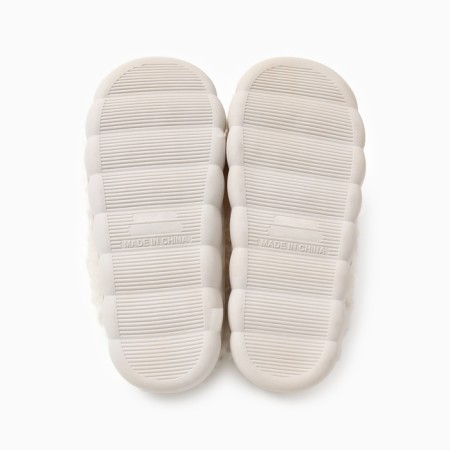 Women's slippers, size 38-39, milk-16