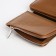 Women's wallet on a magnet, brown color