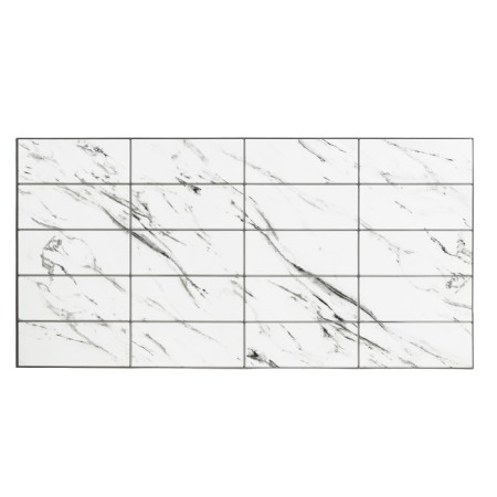 PVC panel PVC white 482 x 957 mm
