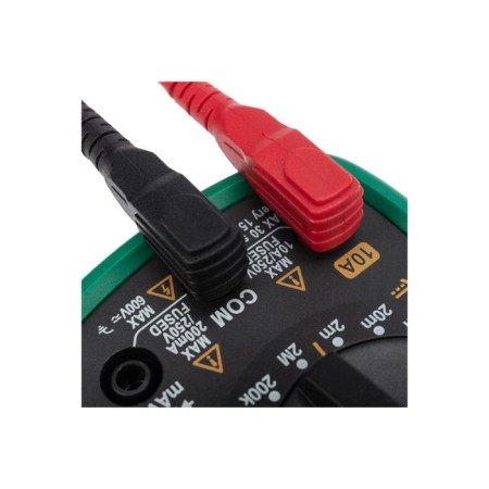 MASTECH MAS8238 multimeter, diode test, "calling" mode, indication of overload, polarity-4