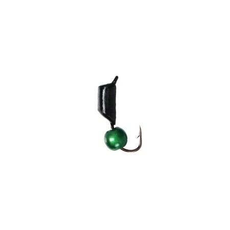 Mormyshka column black + ball 3d, weight 0.5 g-1