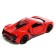 Metal machine, 1:24, inertial, doors, hood, trunk, red color are opened
