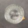 A glass "impenetrable", faceted, with a fish, 200 ml