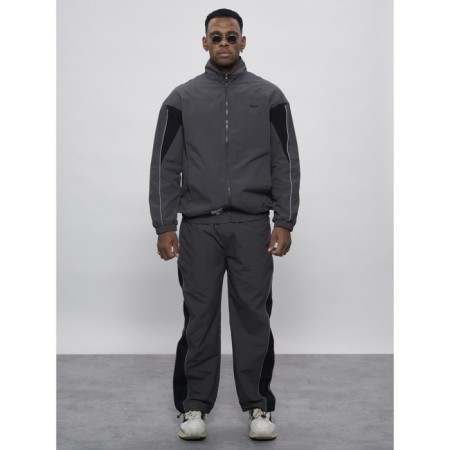 Sports suit men's, size 50, gray color-9