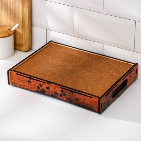 Dilan tray with a pattern, 29 × 22 cm-2