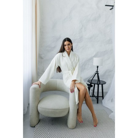 Frequency bathrobe, size 52, champagne color-2