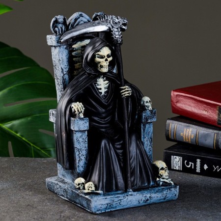 Figure "Death with a scythe" 22x13x12cm