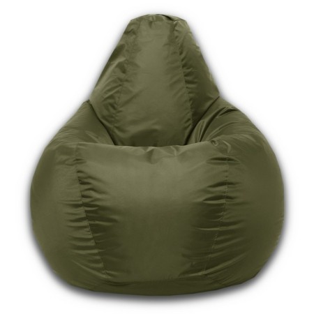 Mear-bag “Pear” Positive, size l, diameter 80 cm, height 100 cm, oxford, khaki color-1