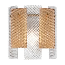 Wall lamp 60W, 1HE14, 23x20 cm, brass