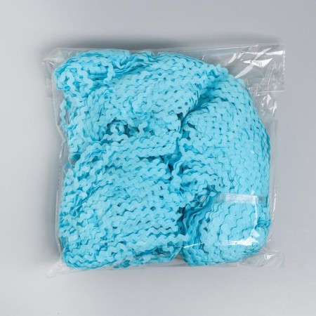 Braid "Blue Blue", width 0.7 cm, in a package of 25 meters-1