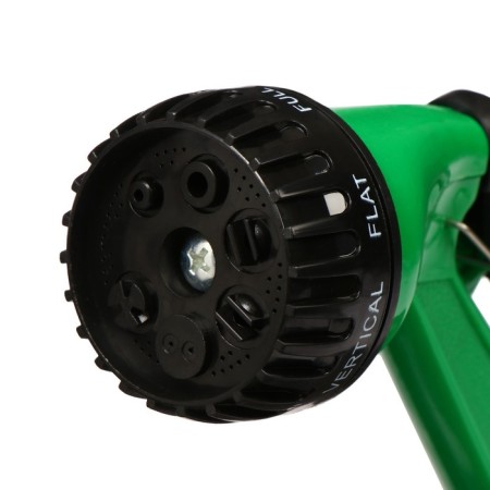 Pistol for irrigation, 7 modes, under connector, PP -plastic, Greengo-2